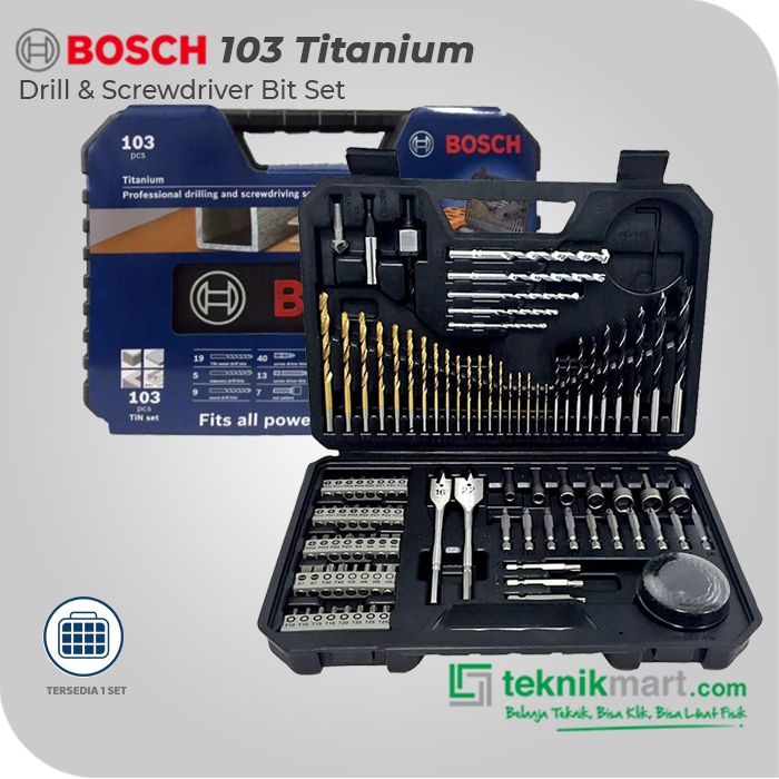 Bosch drill bit outlet set 103
