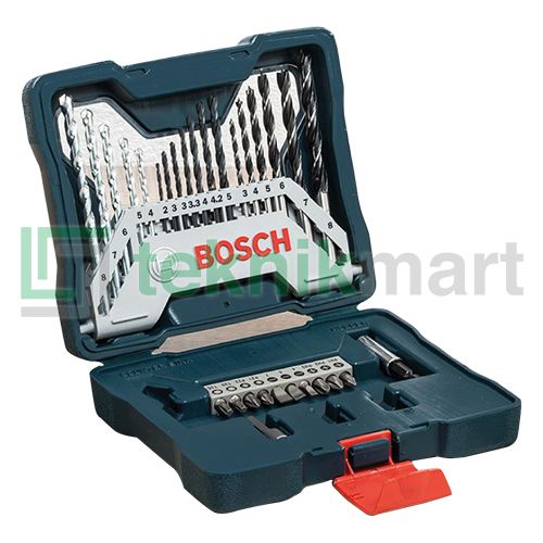 Teknikmart Bisa Klik Bisa Liat Fisik Bosch X Line Set Mata Bor 33 Pcs