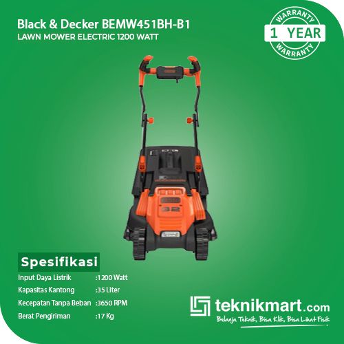Black & decker 2025 bemw451bh
