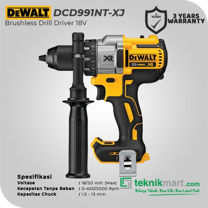 Belanja Teknik Bisa Klik, Bisa Liat Fisik Dewalt DCD991NT 18Volt