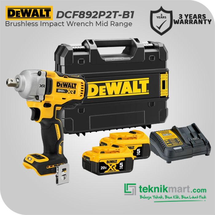 Belanja Teknik Bisa Klik, Bisa Liat Fisik Dewalt DCF892P2T 20V XR - Main Image