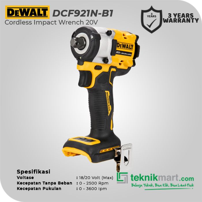 Belanja Teknik Bisa Klik, Bisa Liat Fisik Dewalt Cordless Impact