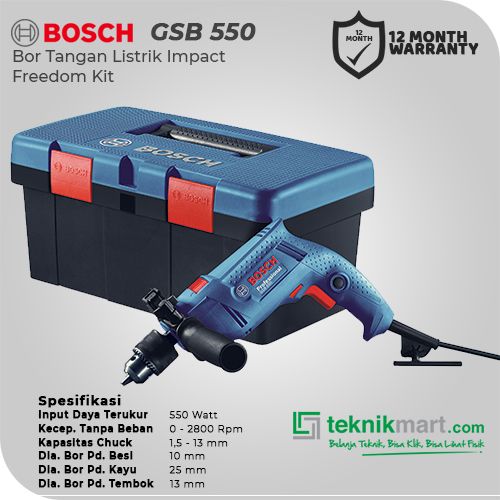 Bosch gsb 550 freedom new arrivals