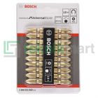 Bosch PH2 65 mm Double Ended Screwdriver Bits - Gold 10 PCS