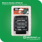 Black And Decker A7122-XJ Screwdriver Bits And Drive Guide Set 31 Pcs