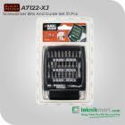 Black And Decker A7122-XJ Screwdriver Bits And Drive Guide Set 31 Pcs