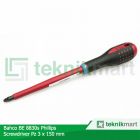 Bahco BE 8830S Insulated Phillips Screwdriver PZ 3 x 150 mm 
