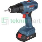 Bosch GSR 1800-LI 8 mm Bor Impact Baterai 