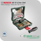 Bosch 40 Pcs Titanium X-Line Set + Screwdriver / Mata Bor dan Mata Obeng Set 2607017334