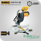 Dewalt DW714 1650W 255mm Miter Saw / Mesin Gergaji Miter Listrik