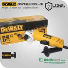 Dewalt DWE8210PL 850W 125mm Angle Grinder Paddle Switch / Gerinda Tangan Listrik