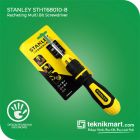 Stanley STHT68010-8 10Pcs Racheting Multi Bit Screwdriver