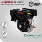 Loncin LC180 F-C (Chain Half Reduction) 10 HP Mesin Penggerak Bensin 