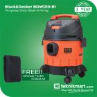 Black And Decker BDWD10 1200Watt Vacuum Cleaner Wet & Dry / Penghisap Debu Basah & Kering