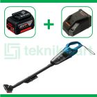 Bosch GAS 18V-Li Vacuum Cleaner Dengan Bosch GBA 18V-Li Battery 4.0 Ah Dan Bosch GAL 1860 CV Charger 18 V