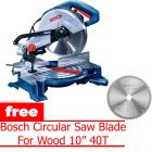 PROMO Bosch GCM 10 MX 1700Watt 255mm Mitre Saw / Mesin Gergaji Miter
