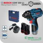 Bosch GDR 120-LI GEN3 12V Cordless Impact Driver / Obeng Impact Baterai // 06019F00K6