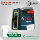Bosch GLL 30 G Laser Line Level 10Meter 2 Line (Green Laser) // 0601063V80