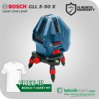 Bosch GLL 5-50 X  Laser Line Level 5 Lines / Waterpass Laser (0601063N80)