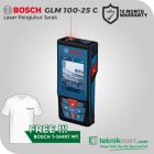 Bosch GLM 100-25 C Laser Pengukur Jarak