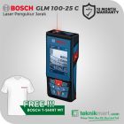 Bosch GLM 100-25 C Laser Pengukur Jarak 100M // 0601072YK0