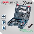 Bosch GSB 13 RE 650Watt 13mm Impact Drill With Hand Tools / Bor Tangan Listrik Impact dengan Aksesories Perkakas - 06012271K3