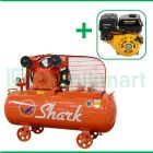 Shark 3 HP LVU-8003 Kompresor Angin Unloader Dengan Mesin Bensin G 270F