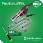 Black And Decker NV1210AV 12 V DC Vacuum Cleaner Dry With Aksesoris