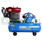 Puma 5 HP PUK-50-160 A Kompresor Angin Unloader Dengan Mesin Diesel R 185