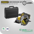 Stanley SBC550M2K Brushless Circular Saw 20 Volt 4.0Ah