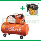 Shark 1/2 HP LVU-5112 Kompresor Angin Unloader Dengan Mesin Bensin G160F