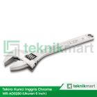 Tekiro WR-AD0280 6 inch Kunci Inggris Chrome 