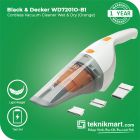 PROMO Black And Decker WD7201G 7.2V Vacuum Cleaner Wet & Dry 
