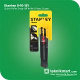 Stanley 0-10-151 18mm Quick Point Snap Off Knife / Pisau Cutter