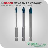 Bosch HEX-9  HardCeramic Drill Bit 3 Pcs (2608579511)