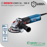 Bosch GWS 14-125 S Gerinda Tangan Listrik 1400watt 125 mm //  06017D0100 