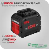 Bosch GBA 18V  12.0 Ah ProCore Baterai - 1600A0193R
