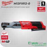 Milwaukee M12FIR12-0 12 Volt Brushless Impact Ratchet