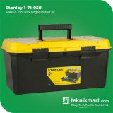 Stanley 1-71-950 Plastic Tool Box Organizered 19 Inch / Kotak perkakas
