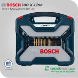 Bosch 100 X-LINE Drill & Screwdriver Bit Set / Mata Bor & Obeng Set