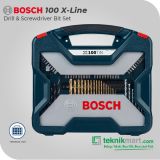 Bosch 100 X-LINE Drill & Screwdriver Bit Set / Mata Bor & Obeng Set // 2607017397