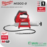 Milwaukee M12GG-0 12 Volt Brushless Grease Gun  