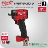 Milwaukee M18FIW212-0 18 Volt Brushless Impact Wrench M18