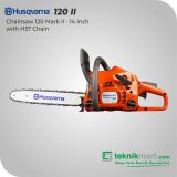 Husqvarna 120 Mark II - 14 Inch Chainsaw with H37 Chain / Mesin Potong Kayu 14 Inch