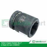 Action 150033 Mata Impact Socket Sq 1" 6PT 33 mm 