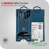 Bosch 15 Pcs X-Line  Screwdriver Bit Set (2607017408)