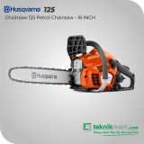 Husqvarna Chainsaw 125 16 Inch SN 3/8 Mini With H37 Chain / Mesin Potong Kayu 16 Inch