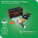 Stihl GTA 26 Cordless Prunner Complete With Battery & Charger (Mesin Pemotong Dahan Baterai)
