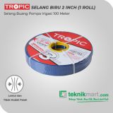 Tropic 100 meter 2 Inch Selang Buang Pompa Irigasi (Biru) 