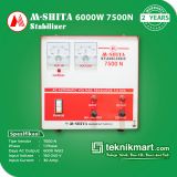 M-Shita 6000 Watt 1 Phase 7500 N Stabilizer